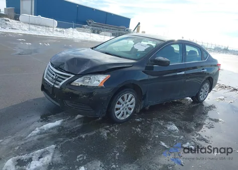 2015 Nissan Sentra S from USA, damaged, VIN 3N1AB7AP4FY362188